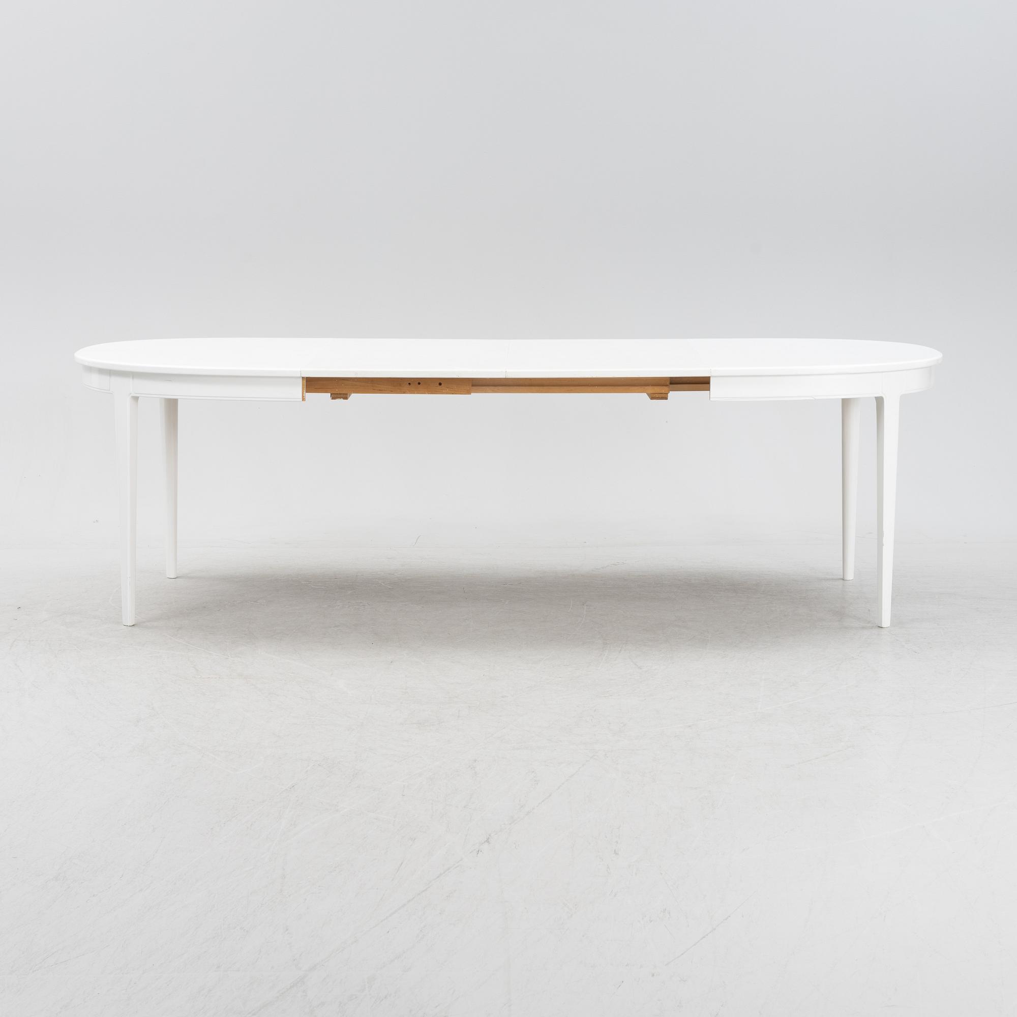 Carl Malmsten, a nine-piece 'Herrgården' dining suite, Bodafors.