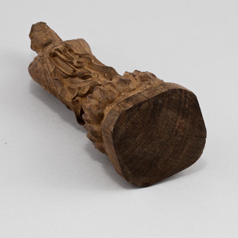 FIGURIN, trä, orientalisk, 1900-tal.