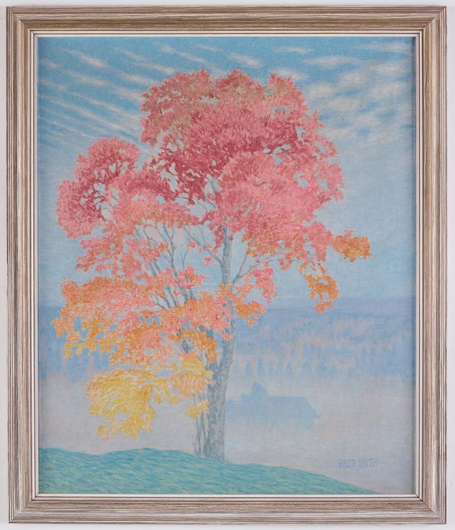 Bror Lindh, Autumn Trees.