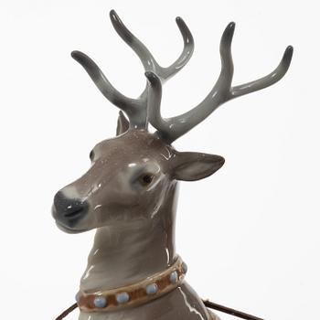 Alfredo Llorens, "Santa's midnight ride", Lladró, Spain.