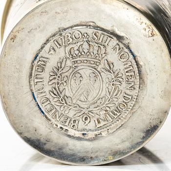 Bägare, silver, Königsberg, omkring år 1800.