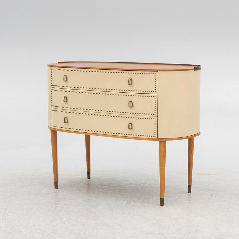 Halvdan Pettersson, a Swedish Modern dresser, Tibro Möbelfanrik, 1950's.