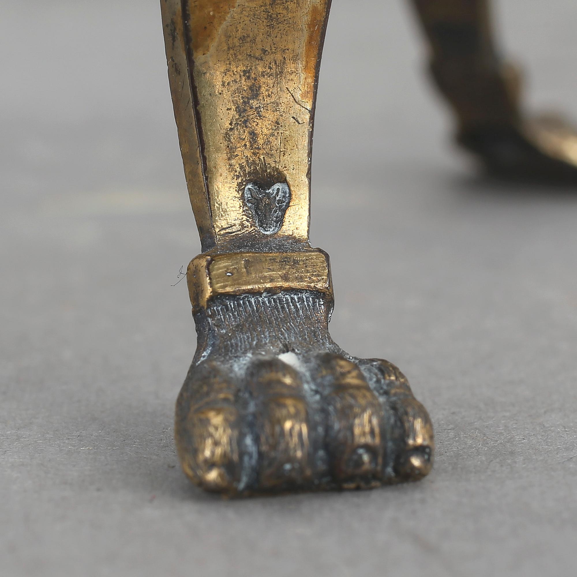 SALTKAR, 4 st, silver, empire, oidentifierad stämpel, troligen Tyskland, 1800-talets första hälft. Tot ca 393 gram.