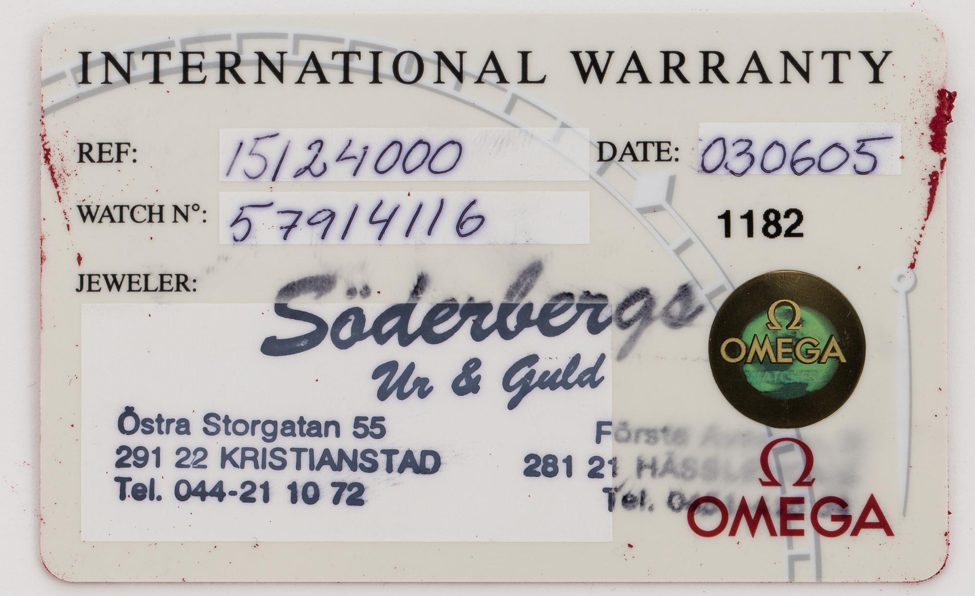 OMEGA, Constellation '95, wristwatch, 33,5 mm,