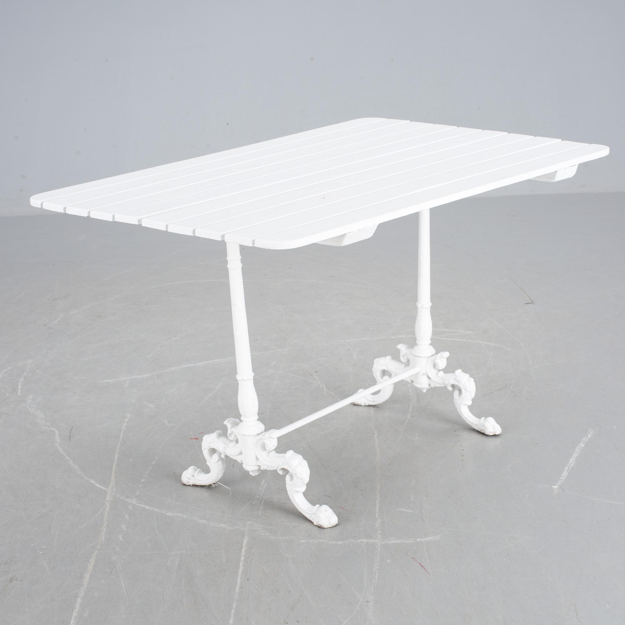 TRÄDGÅRDSBORD, 1800-tal/1900-tal.