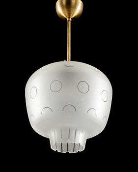 TAKLAMPA, omkring 1900-talets mitt. Höjd 50 cm.