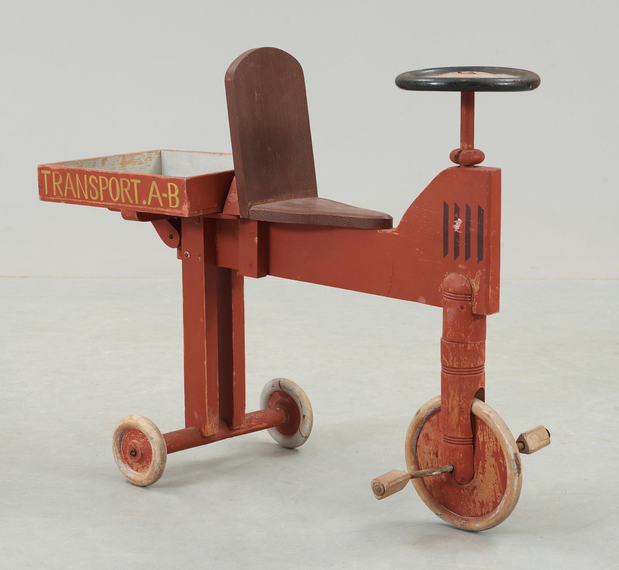 TRAMPCYKEL, Gemla, 1900-talets mitt.