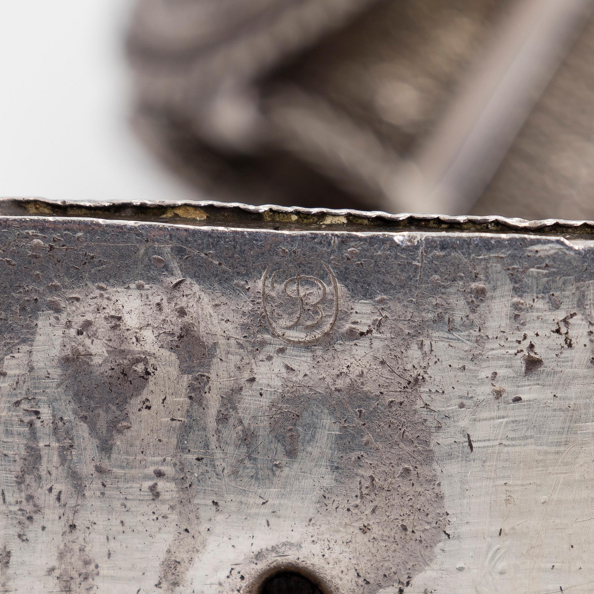 Skärp, silver, Tamil Nadu, Sydindien 1800-talets slut.