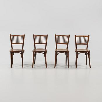 CAFÉSTOLAR, 4 st, 1900-talets första hälft.