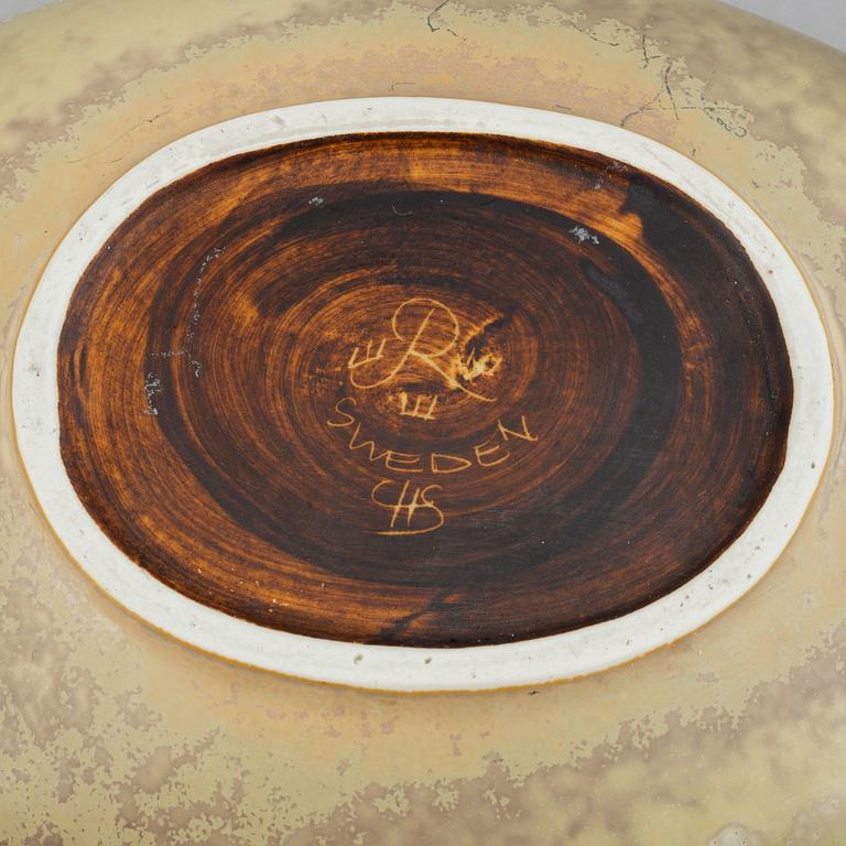Carl-Harry Stålhane, a stoneward bowl, Rörstrand, 1950's/60's.
