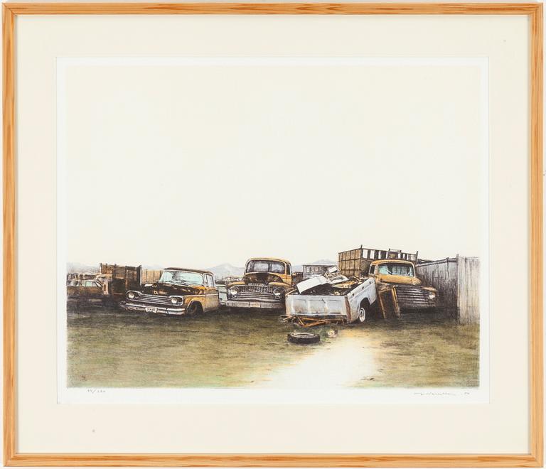 ULF WAHLBERG, lithograph in colours, signed Ulf Wahlberg, dated -00 and numbered 84/280 with pencil.