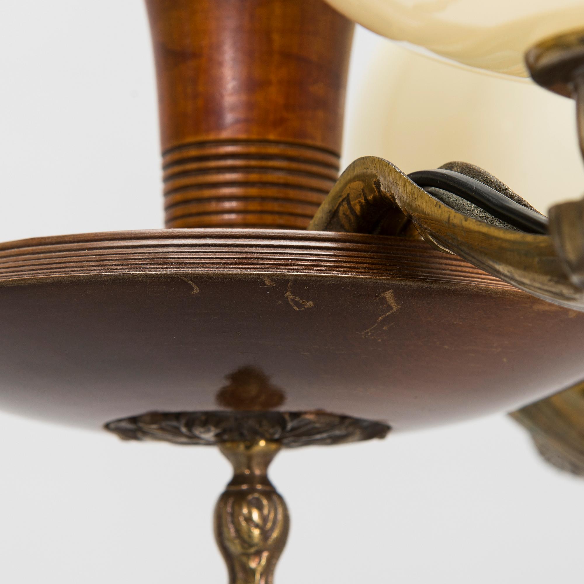 Paavo Tynell, a 1930's '1376/3' chandelier for Taito.