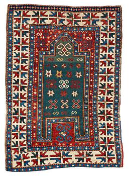 207. A RUG, an antique Fachralo Kazak, ca 149 x 104,5 cm.