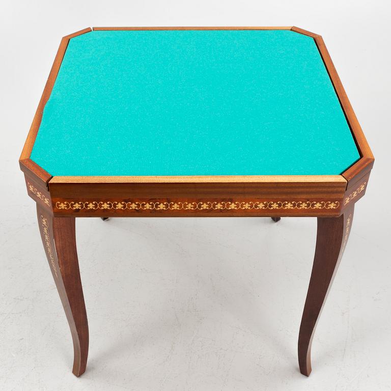 A game's tables, Italy, second half of the 20th century.