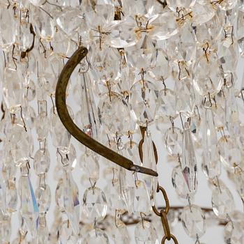 A Gustavian style chandelier, 20th Century.