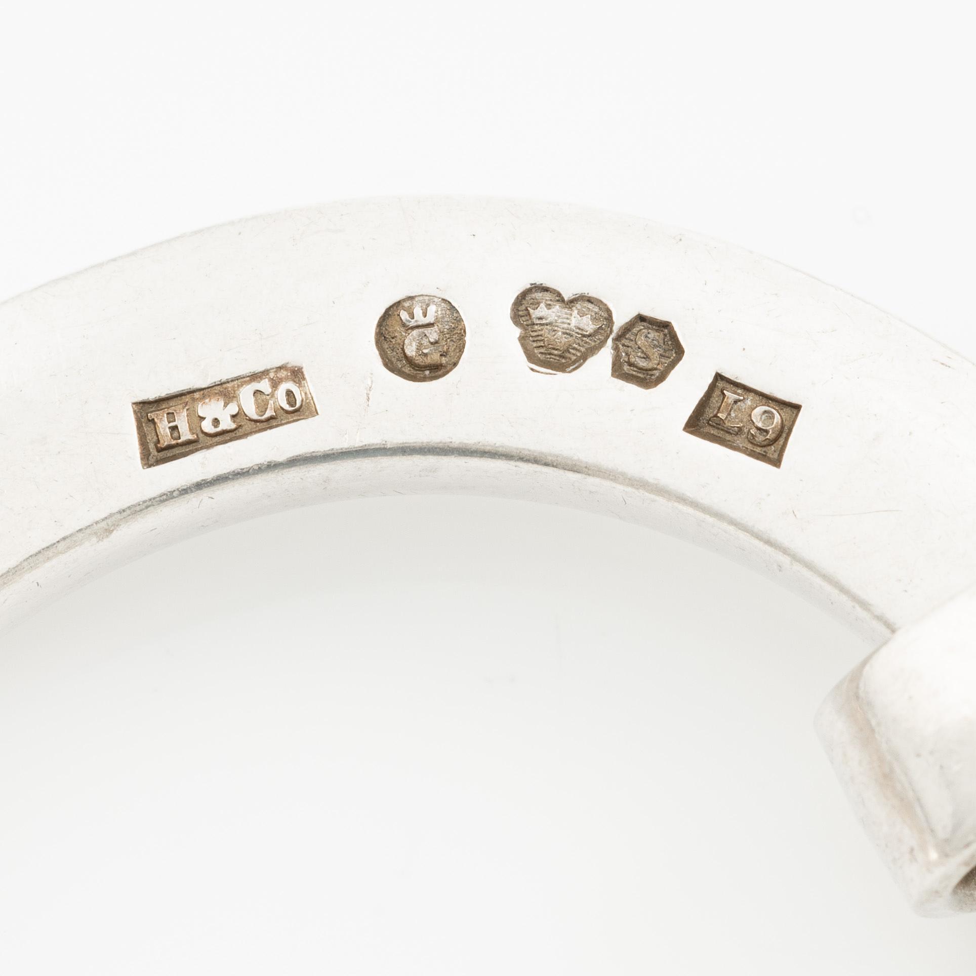 Sven-Erik Högberg, a necklace, sterling silver, Gothenburg 1991.