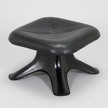 Yrjö Kukkapuro, a late 1960s  'Carousel' armchair and stool for Haimi Finland.