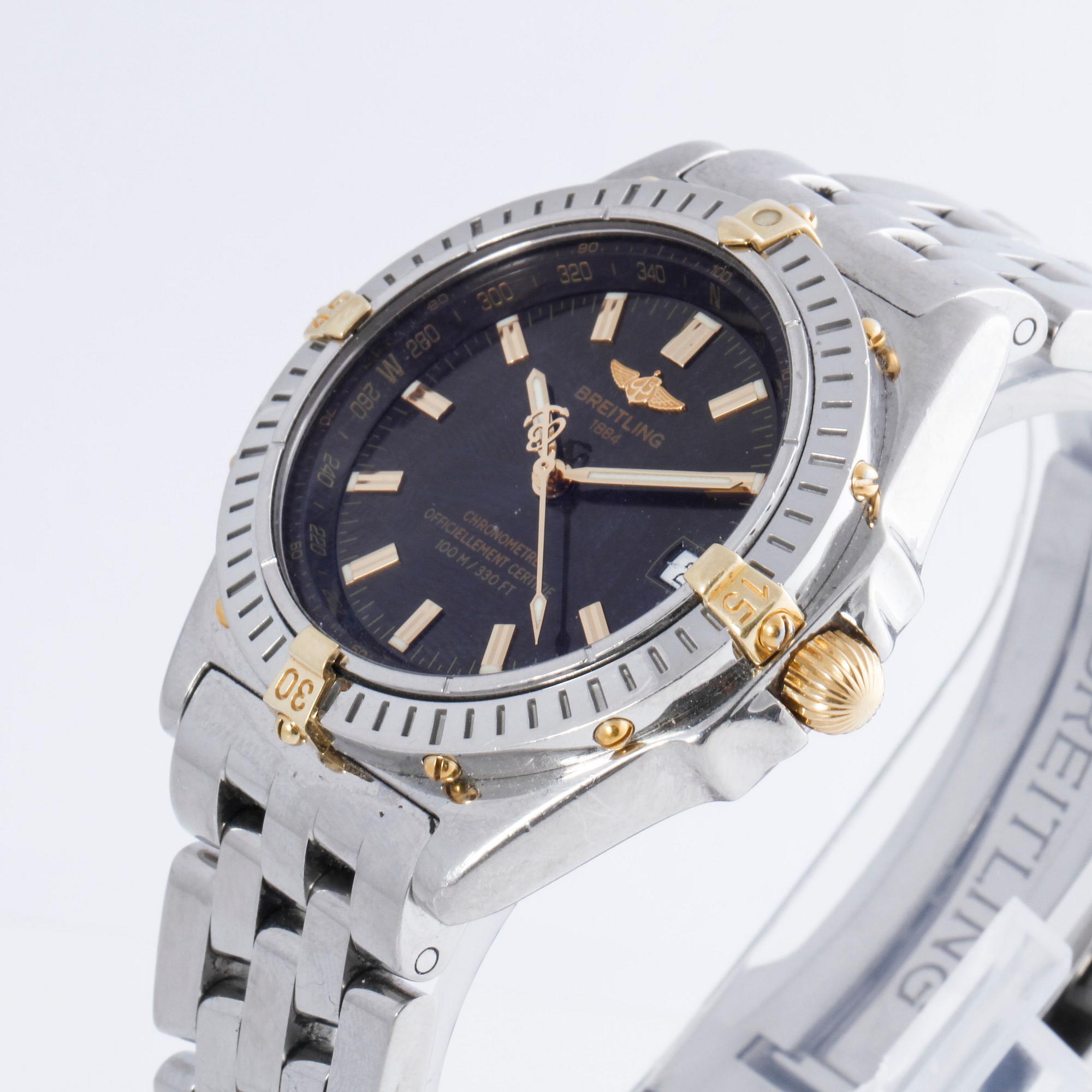 Breitling chronometre officiellement certifie outlet