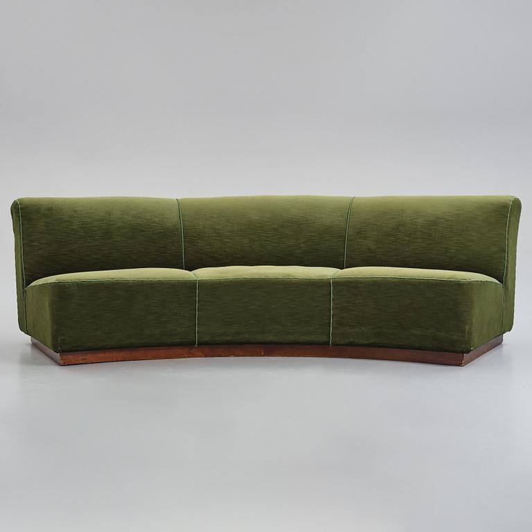 Elias Svedberg, a sofa, probably model "Paris" for Nordiska Kompaniet, Sweden 1930-1940s.