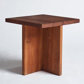 Axel Einar Hjorth, a stained pine 'Lovö' table, Nordiska Kompaniet, Sweden 1930s.