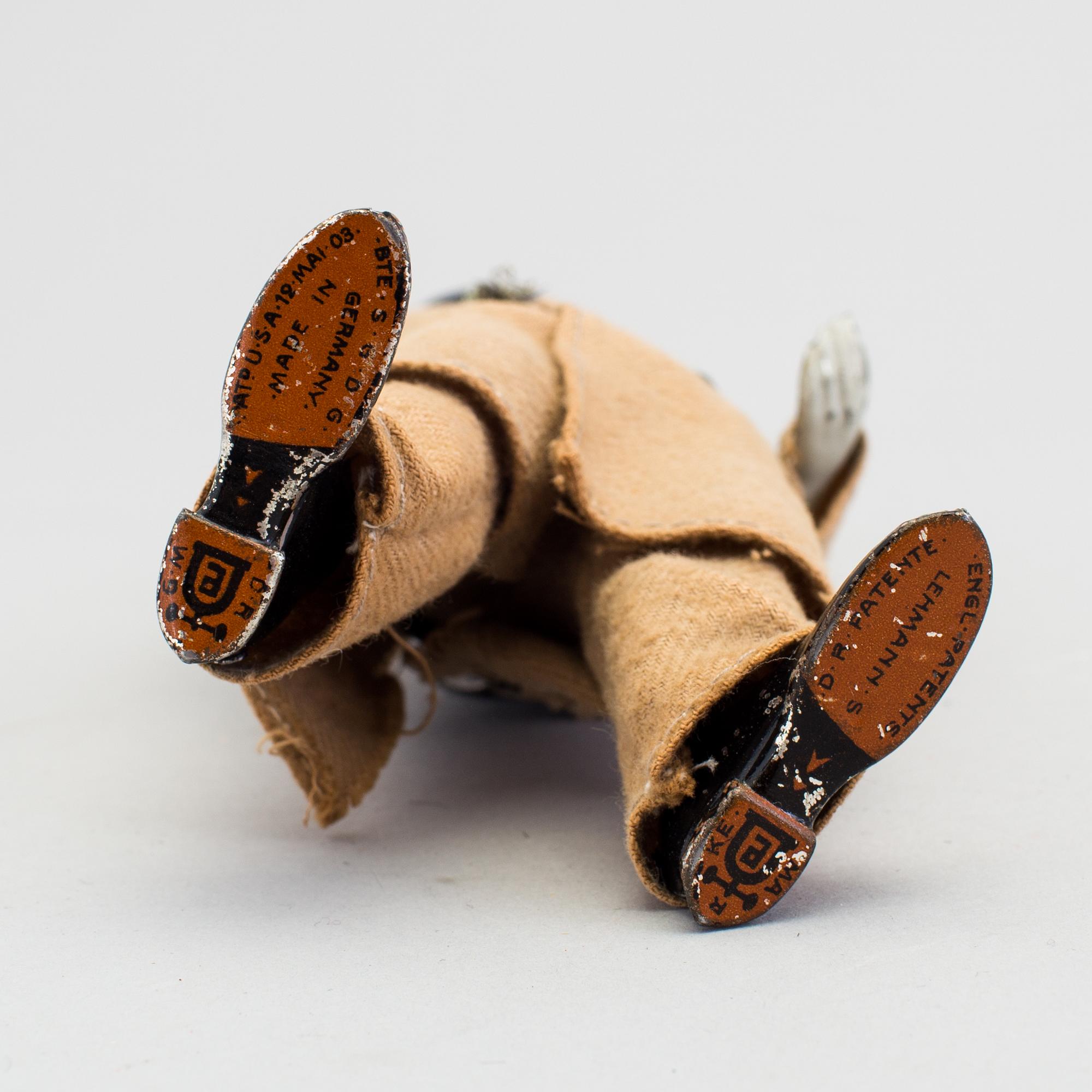 A Lehmann tinplate and textile Captain of Kopenick, Germany, 1907-1918.