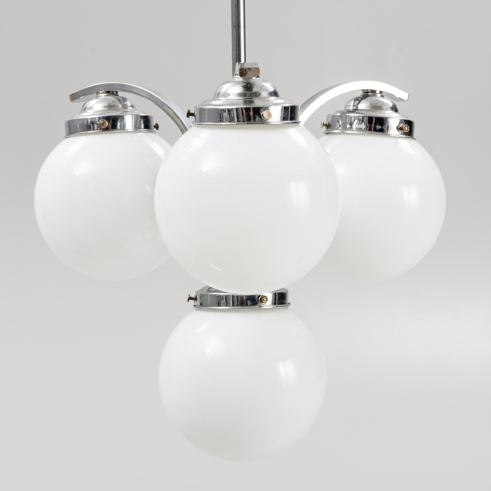 A ceiling light, 1930's.