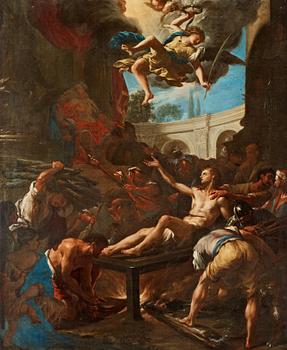 265. Francesco Trevisani Attributed to, The Martyrdom of Saint Lawrence.