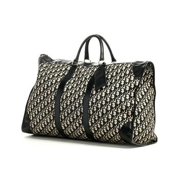 719. CHRISTIAN DIOR, a monogram canvas bag / weekendbag.