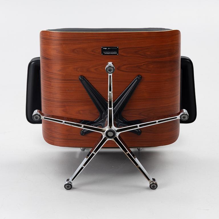 Charles & Ray Eames, fåtölj, "Lounge Chair", Vitra, 2000-tal.