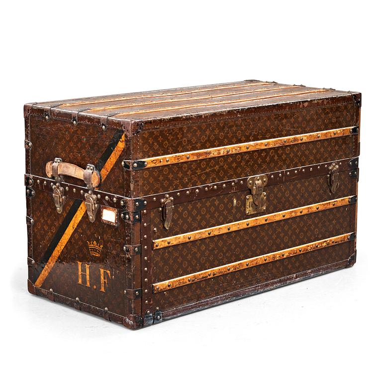 Louis Vuitton, KOFFERT/RESEGARDEROB, Louis Vuitton, tidigt 1900-tal.