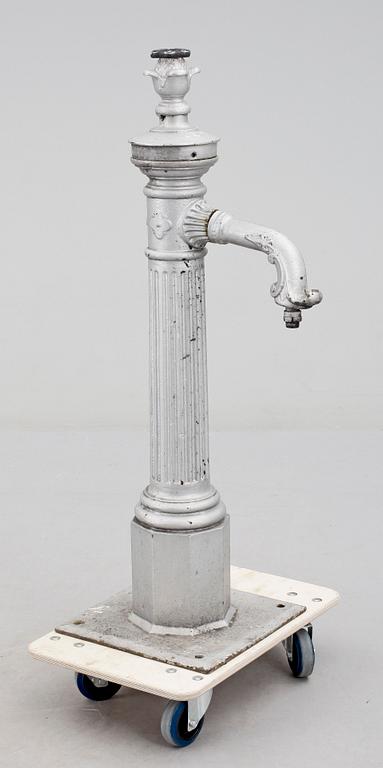 VATTENPUMP, gjutjärn, sekelskiftet 1900.