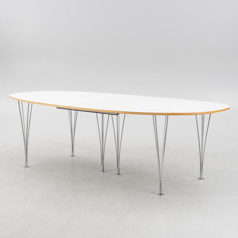 Bruno Mathsson & Piet Hein, dining table, "Superellipse", Mathsson International, 2009.