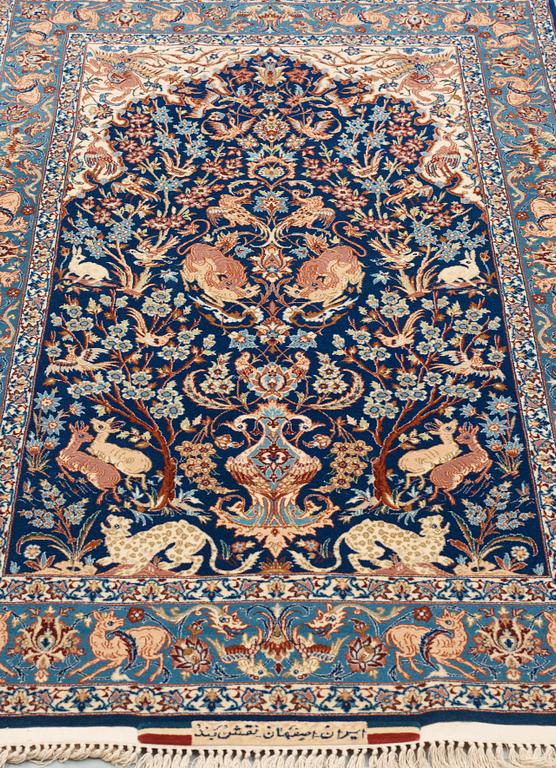 OLD ESFAHAN FIGURAL. 172 x 105 cm.