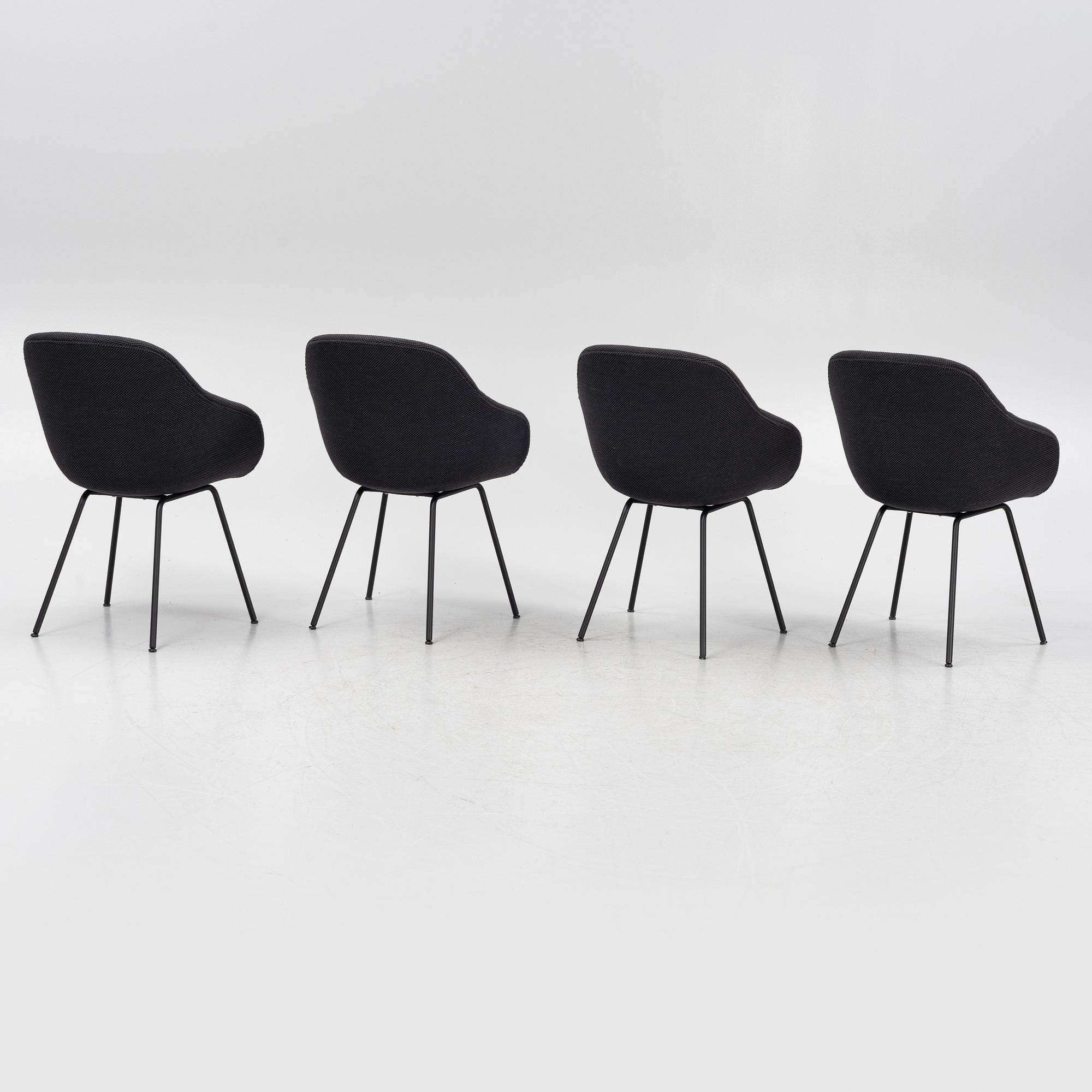 Hee Welling & HAY, karmstolar, 4 st, "AAC 127", About a Chair, HAY, Danmark.