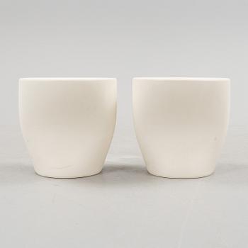 A pair of "Tokyo Pop small table / stool" by Tokujin Yoshioka for Driade.