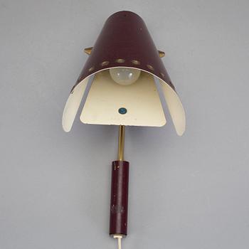 VÄGGLAMPA, Sverige, 1930-tal.