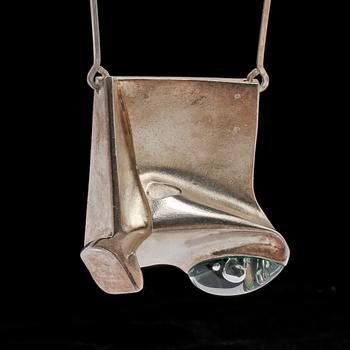 HÄNGSMYCKE, sterlingsilver, Björn Weckström, Lapponia, Finland, 1970.