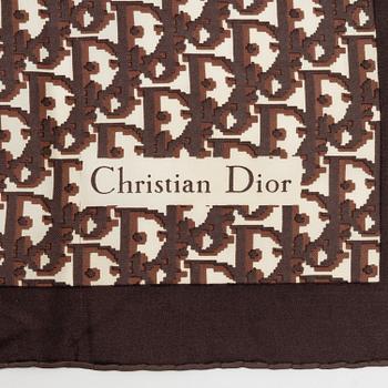 Christian Dior, a silk scarf.