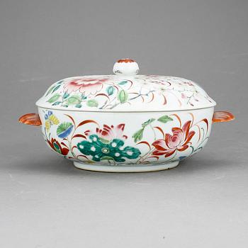 TERRIN, porslin, Kina 1800-talets andra hälft.