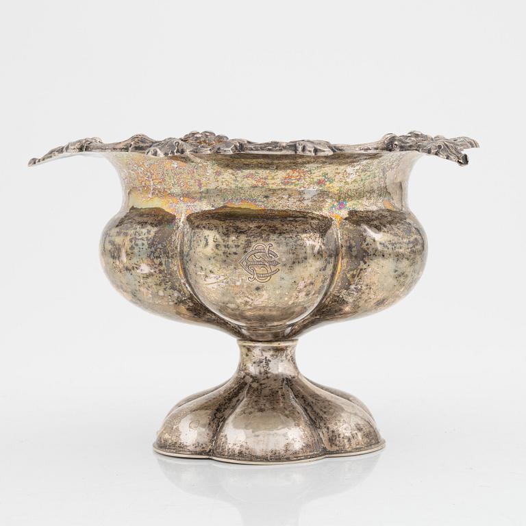 Carl Tengstedt & son, skål, silver, Göteborg, 1861.