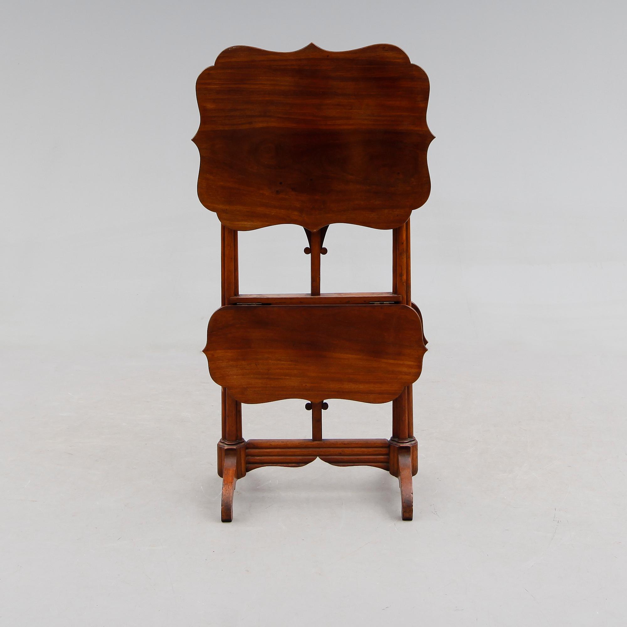 FÄLLBORD, 1800-talets andra hälft.