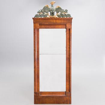 A RUSSIAN EMPIRE MIRROR, early 19th century.