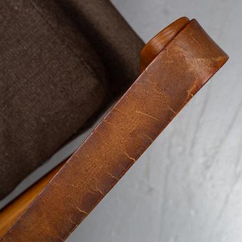 A pair of 'Safari' easy chairs by Kaare Klint.