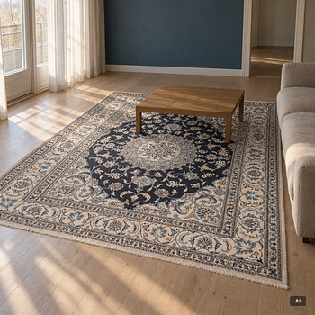 Rug, Nain, approx. 240 x 200 cm.