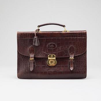 A Mulberry briefcase.