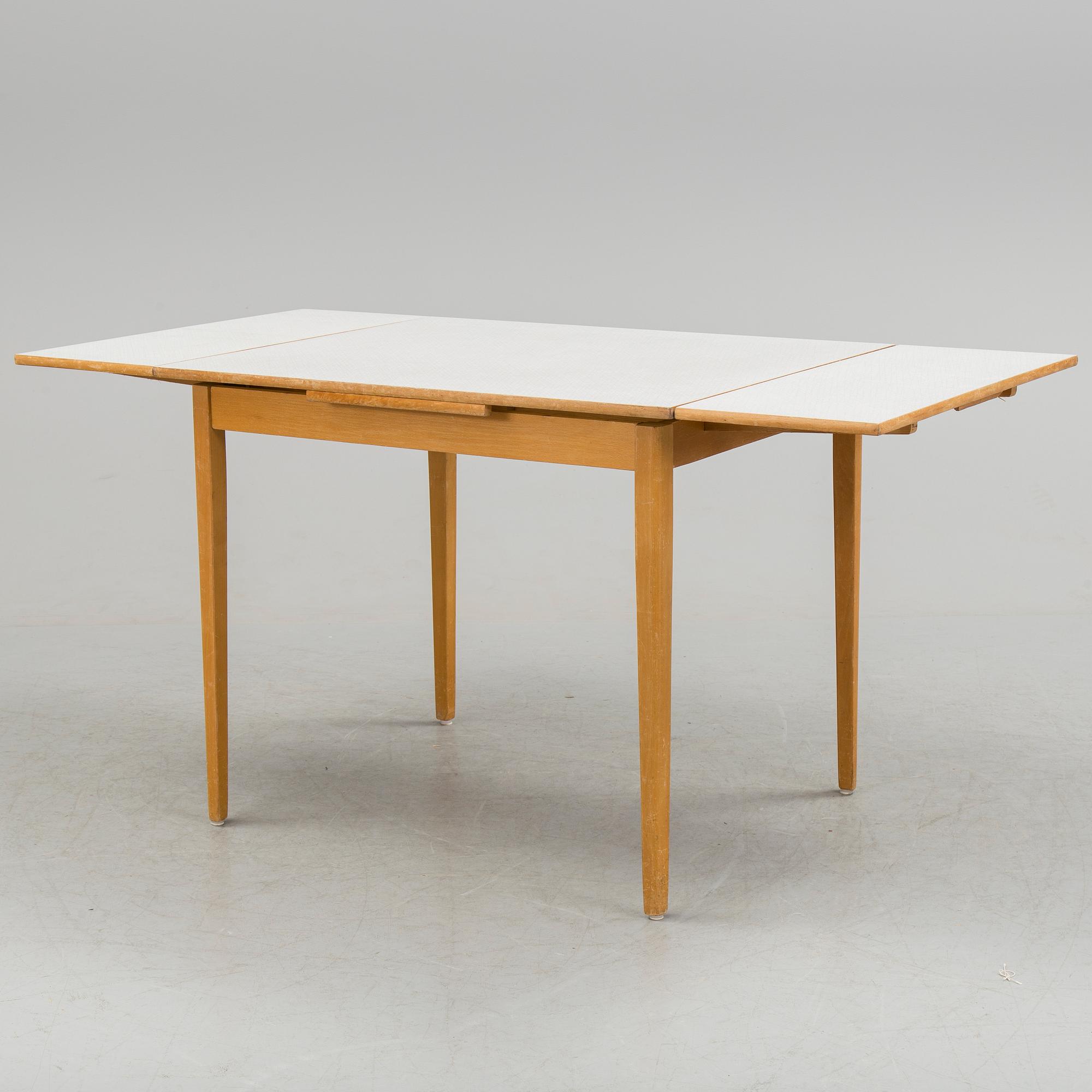 SIGVARD BERNADOTTE, för Edsbyverken, matbord, "Virrvarr", 1950-/60-tal.