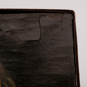 OKÄND KONSTNÄR, olja på duk, ej signerad, 1800-talets första hälft.