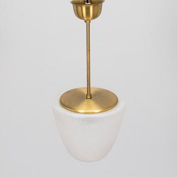 A mid-20th century pendant light.