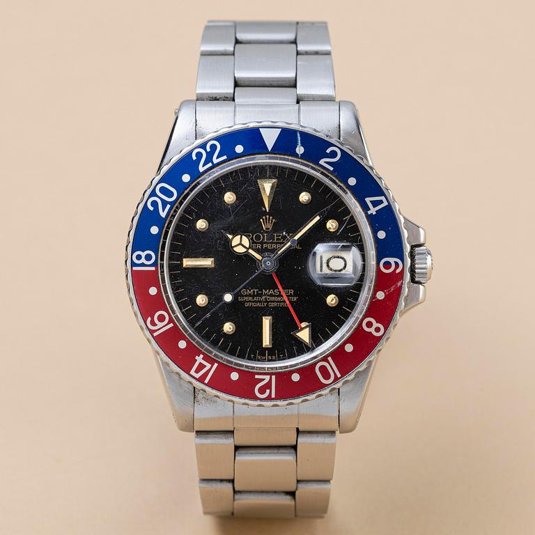 Rolex, GMT-Master, "Nipple Dial", ca 1970.