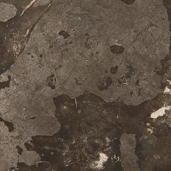 Five pewter dishes, 19th Century.